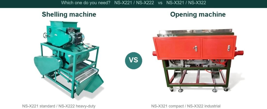 Shelling vs Opening Machines: Which One Do You Need?